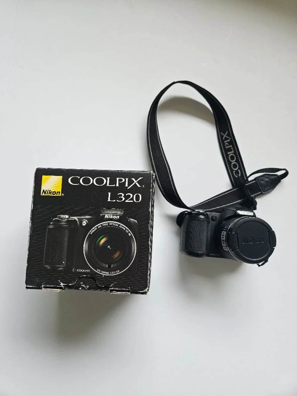 Nikon COOLPIX L320 16.1MP Digital Camera - Black